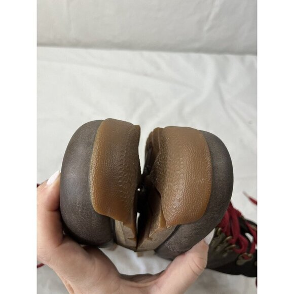 Timberland Women's Alderwood Mid Hiker Dark Brown Boots size 10 - Picture 4 of 13